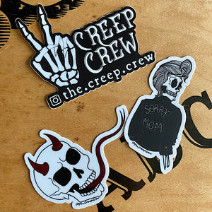 3 Piece Sticker Pack